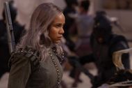 Zawe Ashton as the Kree villain Dar-Benn in The Marvels. (Image via X/@MarvelLatin)